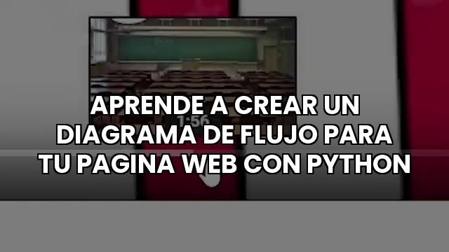 Aprende A Crear Un Diagrama De Flujo Para Tu Pagina Web Con Python