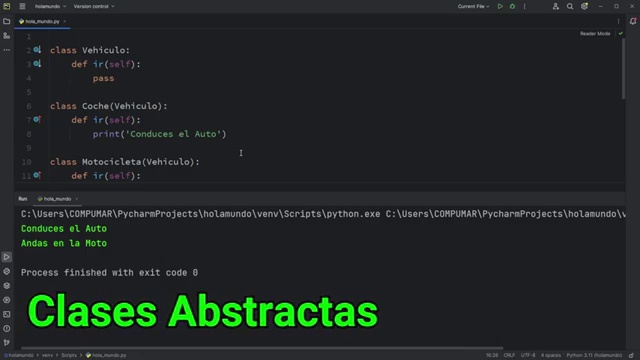 Clases Base Abstractas En Python