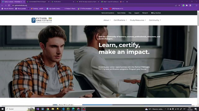 Como Certificarse En Python