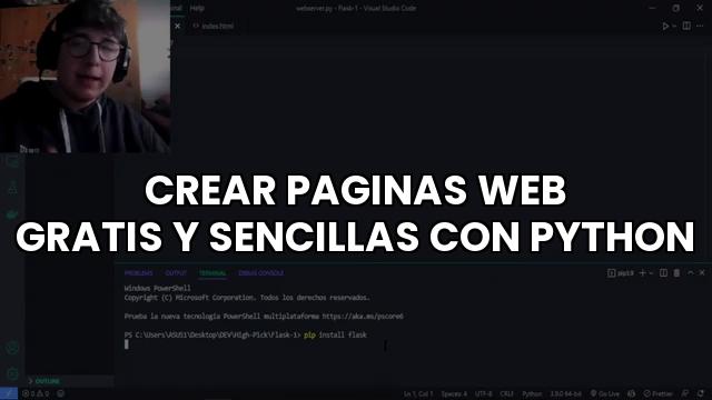 Crear Paginas Web Gratis Y Sencillas Con Python