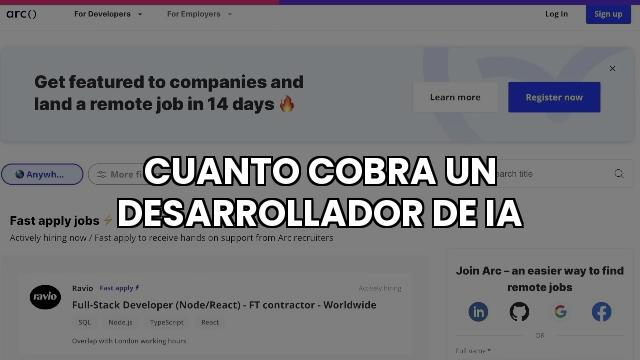 Cuanto Cobra Un Desarrollador De Ia
