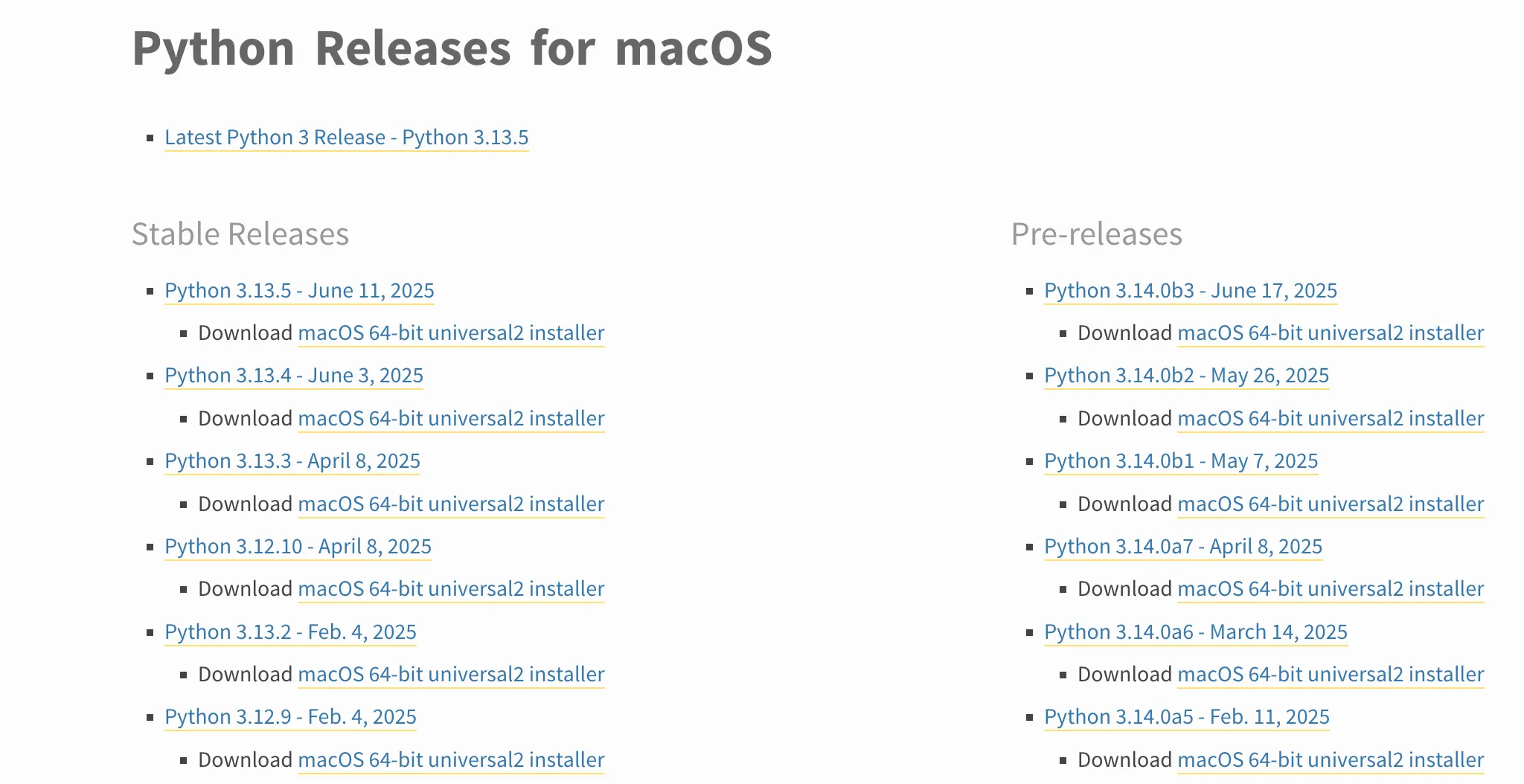 descargar python macos