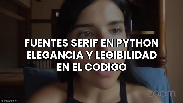 Fuentes Serif En Python Elegancia Y Legibilidad En El Codigo