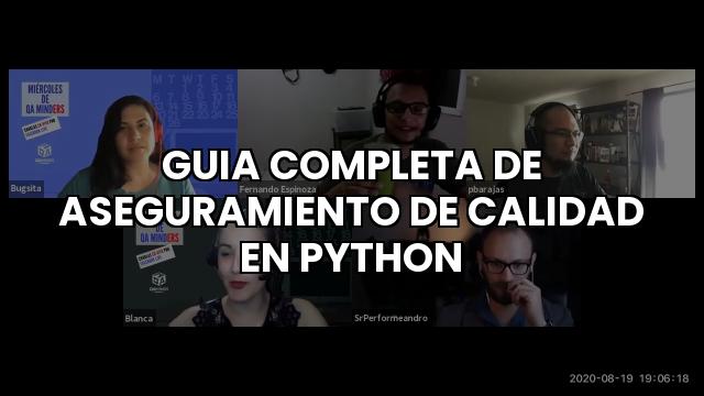 Guia Completa De Aseguramiento De Calidad En Python