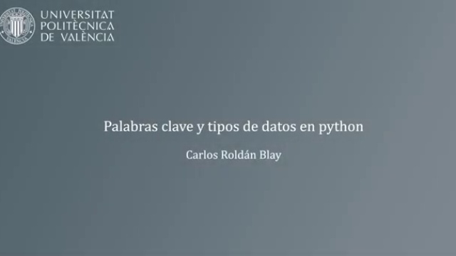 ¿Qué son las Palabras Clave e Identificadores de Python?