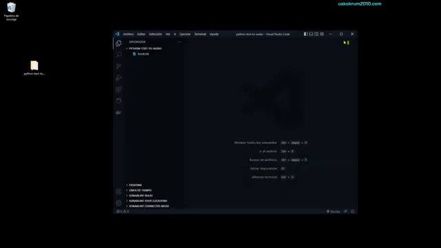 Reconocimiento De Voz En Python Texto A Voz