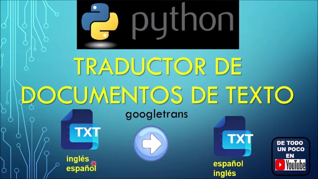 Traduccion De Idiomas En Python